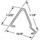 thumbnail image 2 of Clips para acristalamiento de ventanas con marco de acero Prime-Line, paquete de 50, 2 of 2