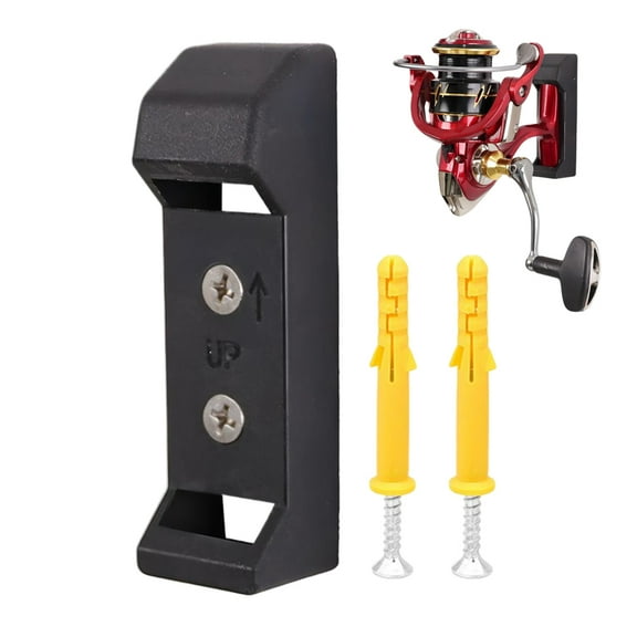 Fishing Reel Wall Mount  Reel Storage Stand Holder Display Stand with Screws, Fishing Accessories, Fish Gear Equipment Home Garage Organization