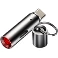 thumbnail image 1 of USB-C Electric Lighter.Windproof Waterproof.Phone or Power Bank Powered, mini, Lightweight, Blow Activation, Automatically Turns Off After 10 Seconds(Grey), 1 of 7
