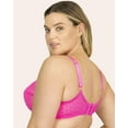 thumbnail image 4 of Smart & Sexy Women's Plus Size Retro Lace & Mesh Unlined Underwire Bra, 4 of 6