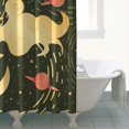thumbnail image 5 of Gothic Shower Curtain Set - Dark Celestial Moon & Star Print, Mystical Cosmic Bath Decor, Waterproof Polyester 72"x84", Goth Aesthetic Gift, 5 of 5