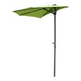 thumbnail image 2 of International Caravan YF-1147-2.7M-GG Parasol Mural Demi-Rond de 9 Pieds, Vert Gazon, 2 of 3