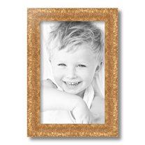 ArtToFrames 8.5x14 Inch Gold and Black Picture Frame, This Gold Wood Poster Frame is Great for Your Art or Photos, Comes with Regular Glass (4902)