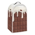 thumbnail image 2 of HELLHERO Chocolate Pattern Food Processor Cover for Kitchen Counter Protective Dustproof Kitchen Blender Dust Cover, 2 of 6