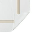thumbnail image 6 of Creative Products Beige and White Letter S Monogrammed 71x74 Shower Curtain, 6 of 7