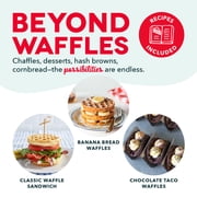 Dash Mini Waffle Maker, 4 Inch Nonstick, Chaffle Maker, Aqua