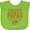 Apple Green, variant on Inktastic Best Papas Make Pancakes Boys Baby Bib