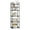 2, variant on 6 Tier Metal Storage Shelf Heavy Duty Shelving Unit for Kitchen Bathroom Laundry