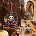 thumbnail image 7 of Halloween Hanging Ornament, Ghost Tree Ornaments,Acrylic Ghost Pendant with String, Spooky Miniature Ghost Hanging Signs for Halloween Tree Craft Decor,Holiday Party Favors, 7 of 7