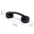 thumbnail image 4 of Whatever You Like-Suction Cup Grab Bar for Bathroom & Kitchen - No-Drill Installation, 5kg Weight Capacity, ABS Material, Moisture Resistant Safety Handle for Smooth Surfaces"}, 4 of 9
