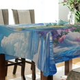 thumbnail image 5 of Yayeee Tablecloths 54" x 54" Rectangle Wrinkle Resistant Party Table Cover, Crystal Ocean, 5 of 8