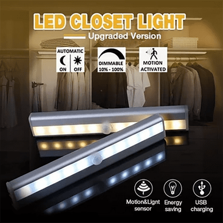 Motion Sensor Led Closet Light Canada Motion Sensor Led Closet Light, Motion Sensing Closet Light Fixture
