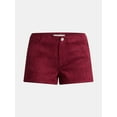 thumbnail image 4 of No Boundaries Faux Suede Low-Rise Hot Shorts, 2'' Inseam, Women's, 4 of 4