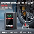 thumbnail image 3 of GOOLOO A2 8-in-1 Jump Starter with Air Compressor, Car Battery Booster (Up to 8L Gas/6L Diesel) 150 PSI Cordless Auto-Shutoff Tire Inflator, 12V Supersafe Lithium Jump Box with Jumper Cables, 3 of 8
