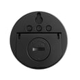 thumbnail image 5 of JINGT Thermohygrometer Indoor Home Electronic Alarm Clock Alarm Clock Digital Alarm Clock Built In Button Battery Clock Temperature black, 5 of 5