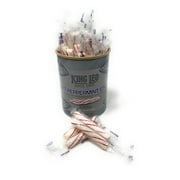 King Leo Soft Peppermint Stick Candy in a 15.5oz (439g) Canister