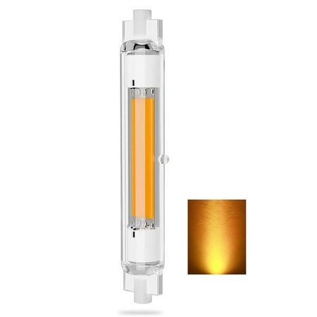

GLFSIL LED Bulb R7S 78mm 7W Dimmable Energy Saving COB No Flicker 360° Beam Lighting