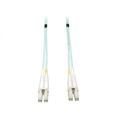 Tripp Lite 8M (26-ft.) 10Gb Duplex MMF 50/125 OM3 LSZH Patch Cable (LC/LC) - Aqua