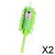 thumbnail image 1 of 2x Cepillo de Plumero de Microfibra, Plumero Lavable, Juguete Bonito para Niños, Cepillo de Limpieza para Polvo, Eliminación de Polvo Eléctrico, Hogar 2 piezas, 1 of 10
