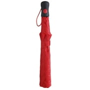 Totes Recycled Canopy Auto Open Rain Umbrella Red