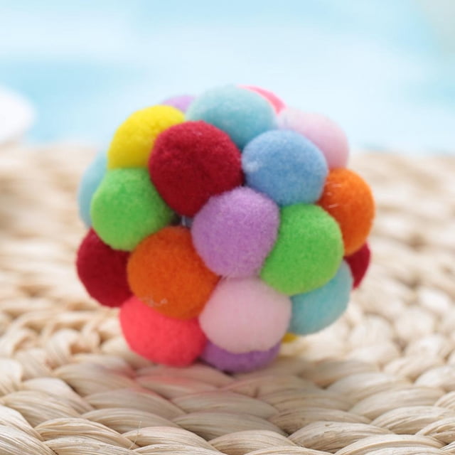 Cat And Dog Wool Interactive Toys , Interactive Cat Toy, Wool Balls, Colorful Balls For Kitty,Cat