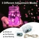 thumbnail image 4 of Guirnalda de luces LED chzk, 2 m, 20 luces LED centelleantes, rosa, 4 of 7