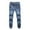 53#Light blue, variant on JXMVOJ Men's Joggers Denim Jean Pants Casual Cotton Elastic Draw String Work Trousers Pants