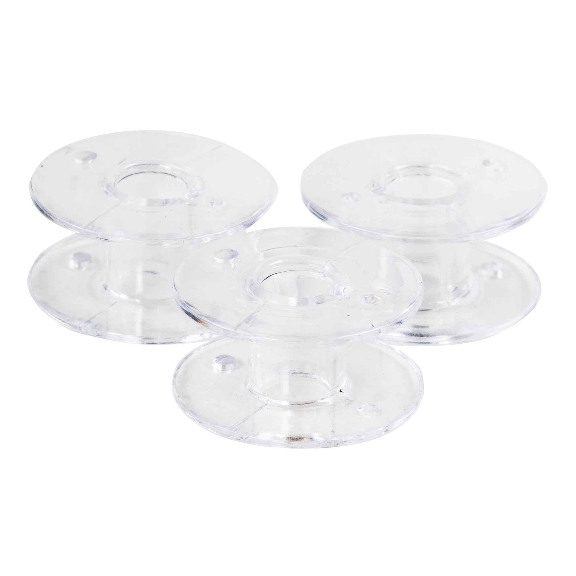 (6 pack) SINGER BOBBINS CLASS 15J CLEAR 3CT