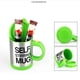 thumbnail image 2 of Injueey Taza de café con autoagitación automática de 400ml, taza de acero inoxidable para mezclar leche, taza de acero inoxidable para el Juegos de servir café y té Verde, 2 of 4