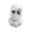Skull, variant on Halloween Decorations Rotating Pumpkin Figurine, 1.8 x 2.7 in Electric Tabletop Ornament With Pumpkin Accent, Halloween Decor for Mantel Shelf Table, Halloween Party Decorations