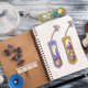thumbnail image 5 of Marcadores Pintura Diamantes 3pcs Lavanda Con Marcador Arte 5d Diamante, 5 of 9