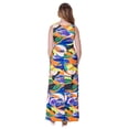 thumbnail image 5 of Floral V Neck A Line Pocket Maxi Dress, 5 of 5