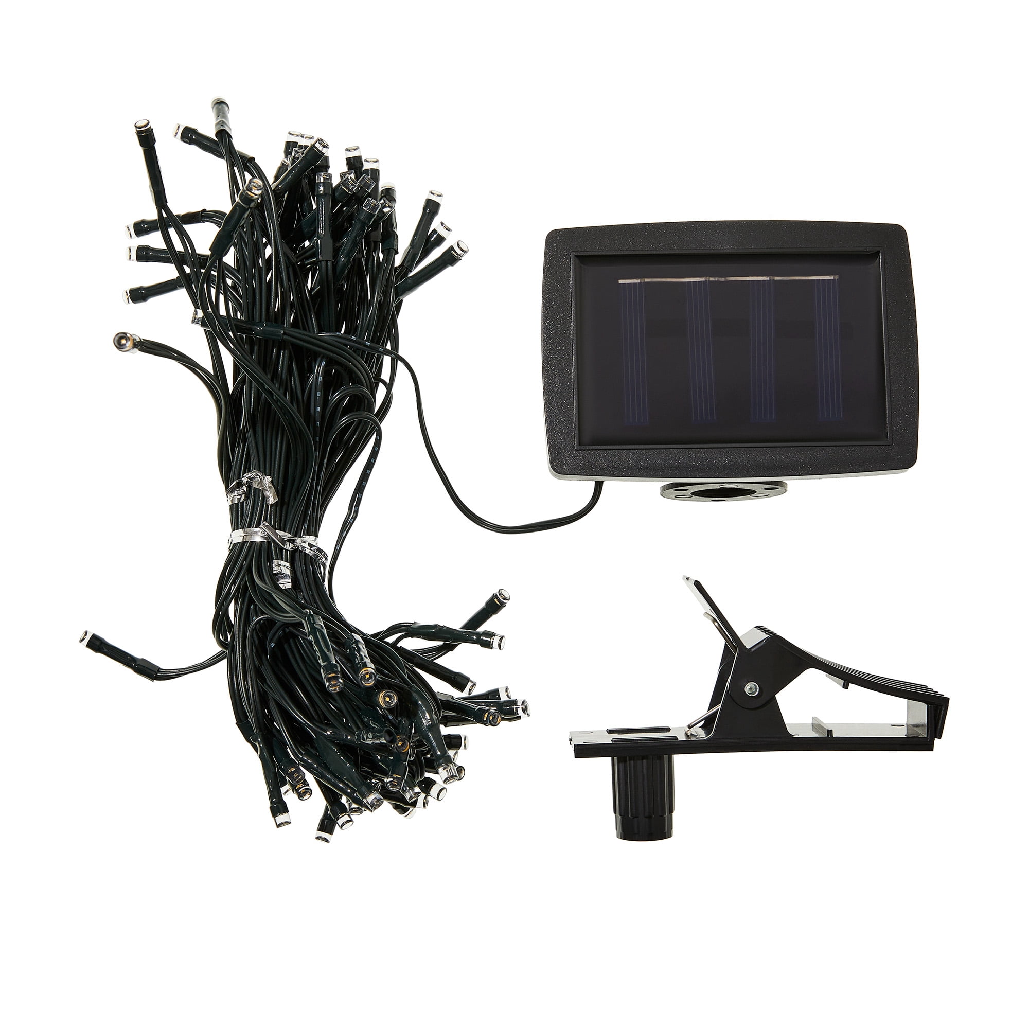Mainstays Solar LED Umbrella Light with 72 Lights - Warm White