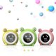 thumbnail image 2 of Reloj despertador creativo con forma de rana de dibujos animados para niños, reloj despertador para entrenar el sueño con luz nocturna, fuente de alimentación USB, reloj despertador inteligente LCD, 2 of 3