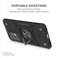 thumbnail image 5 of TASHHAR Samsung Galaxy A23 5G Case with Magnetic Car Mount Kickstand Military Grade Full Body Double Layer Drop Protection Rugged Durable for Galaxy A23 5G Phone - Black, 5 of 7