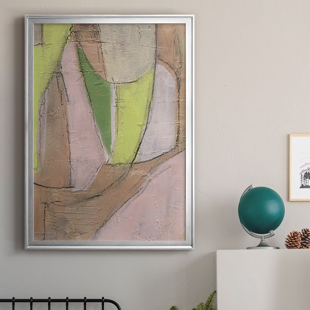 Many Layers I Premium Framed Print, in Gold, Black, or Silver - Ready to Hang