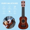 thumbnail image 3 of Kids Ukulele Toy  Small Guitar Toy  String Musical Instrument (Beige), 3 of 8