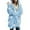Sky Blue-C, variant on TIANZEN Casual Winter Jacket With Star Print Lined Warm Cozy Outerwear For Cold Weather Classic Jacket Jacket Embroide Jacket Women