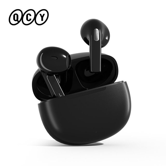 QCY T20 TWS Auriculares inalámbricos Bluetooth 5.3 Auriculares 68ms Baja latencia 13mm Controlador HIFI Auriculares 4 Mics + ENC Auriculares de llamada HD Tan Jianjun unisex