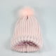 thumbnail image 4 of Gorro de punto de invierno para mujer con forro polar sintético, gorro de punto cálido para mujer (negro) Rojo Verde, 4 of 5