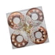 thumbnail image 5 of 4 piezas de adornos de donut para de Navidad, de 2,7 de diámetro, para decoración navideña, para chimenea, puerta, ventana y pared, ligeros Café, 5 of 8