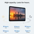 thumbnail image 5 of IKUCAM 10.1 Inch Tablet Android 15 Tablet，24GB RAM+128GB ROM/1TB Expand，6600mAh，2MP+8MP，Unisoc T310 Core,WiFi,Widevine L1，Blue, 5 of 7