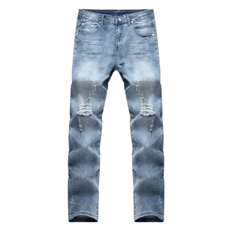 Designer Biker Jeans - BLUE