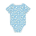 thumbnail image 2 of Rocae Blue Popcorn for Baby Climbing Clothes Soft Baby Romper for Active Infants Comfortable and Breathable Crawling Jumpsuit Unisex Baby Outfit 3 Months, 2 of 8