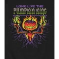 thumbnail image 3 of Nightmare Before Christmas - Long Live Pumpkin King -Men's Crew Fleece Sweatshirt, 3 of 5