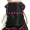thumbnail image 3 of Muñeca mexicana FRIDA hecha a mano con manta bordada y tela, 3 of 4