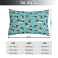 thumbnail image 2 of Salouo Mallard Ducks Swimming In The Lake Pattern Pillow Cases,1PC Pillow Covers with Envelope Closure Decorative Pillow Case for Bed Couch,Pillows Not Included-20"x30", 2 of 6