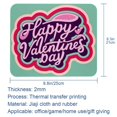 thumbnail image 5 of Valentine's Day Square Desk Mat Mousepad, 8.3x9.8 Inch Non-Slip Rubber Bottom, Printed Gaming Mousepad for Office and Gaming, 5 of 6