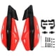 thumbnail image 1 of Motorcycle Hand Guard 7/8in 22mm ABS Fall Resistant Protector Universal for Motorcycle Electric Bike ScooterRed, 1 of 5