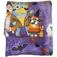 thumbnail image 3 of Bluey and Friends Silky Soft Plush Throw Blanket, 46" X 60" Halloween Pals, 3 of 6